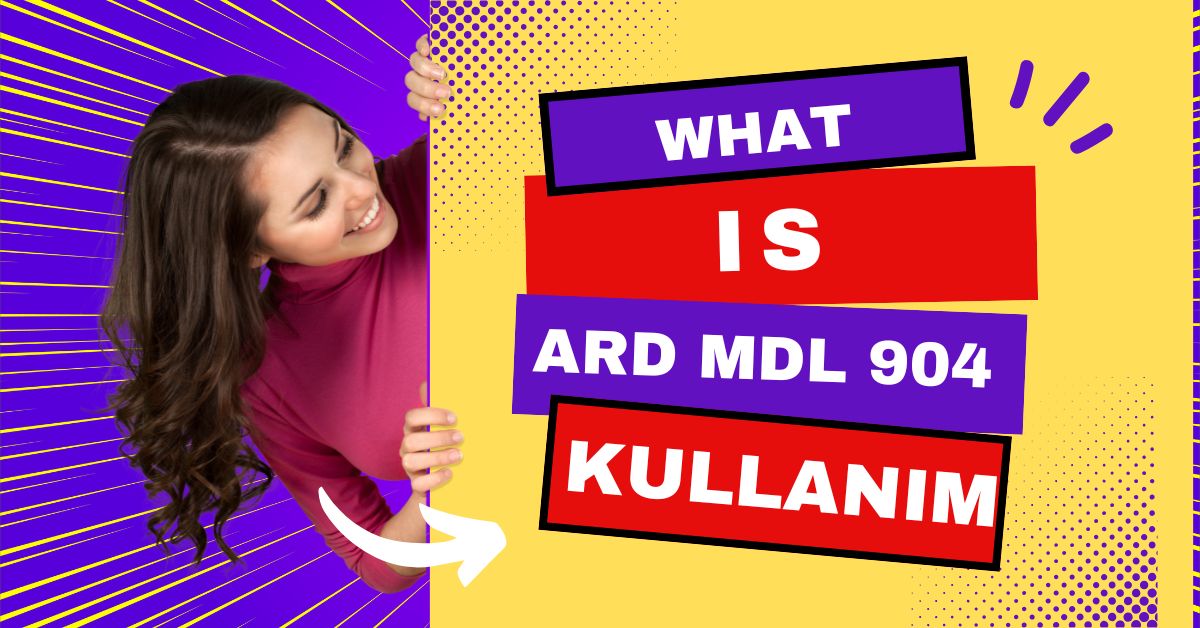 ard mdl 904 kullanım